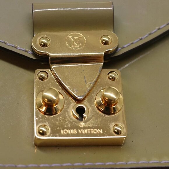 LOUIS VUITTON Monogram Vernis Monceau BB Hand Bag 2way Lila LV Auth 76912 - Picture 8 of 16